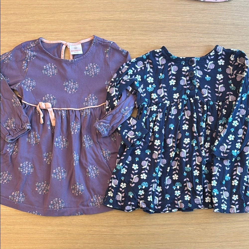 Floral Long Sleeve Dresses for Kids